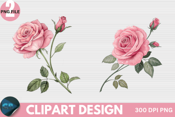 Download Retro Pink Valentine Clipart PNG - Premium Resources