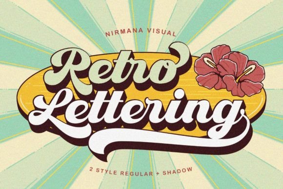 Download Retro Lettering - Lettering Collection